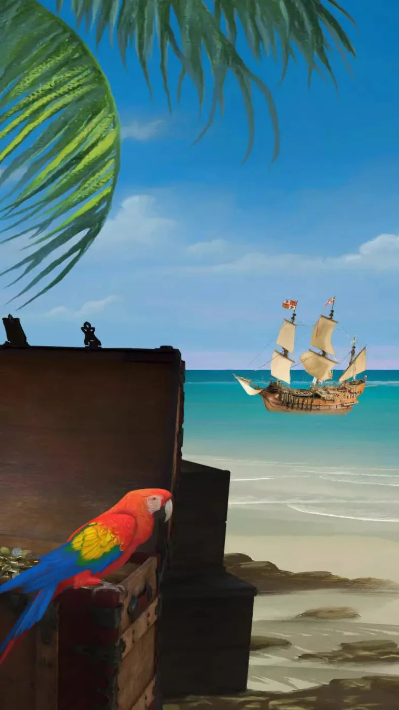 Pirates Life 8X14 Ultracloth ( 96 X 168 Inch ) Backdrop