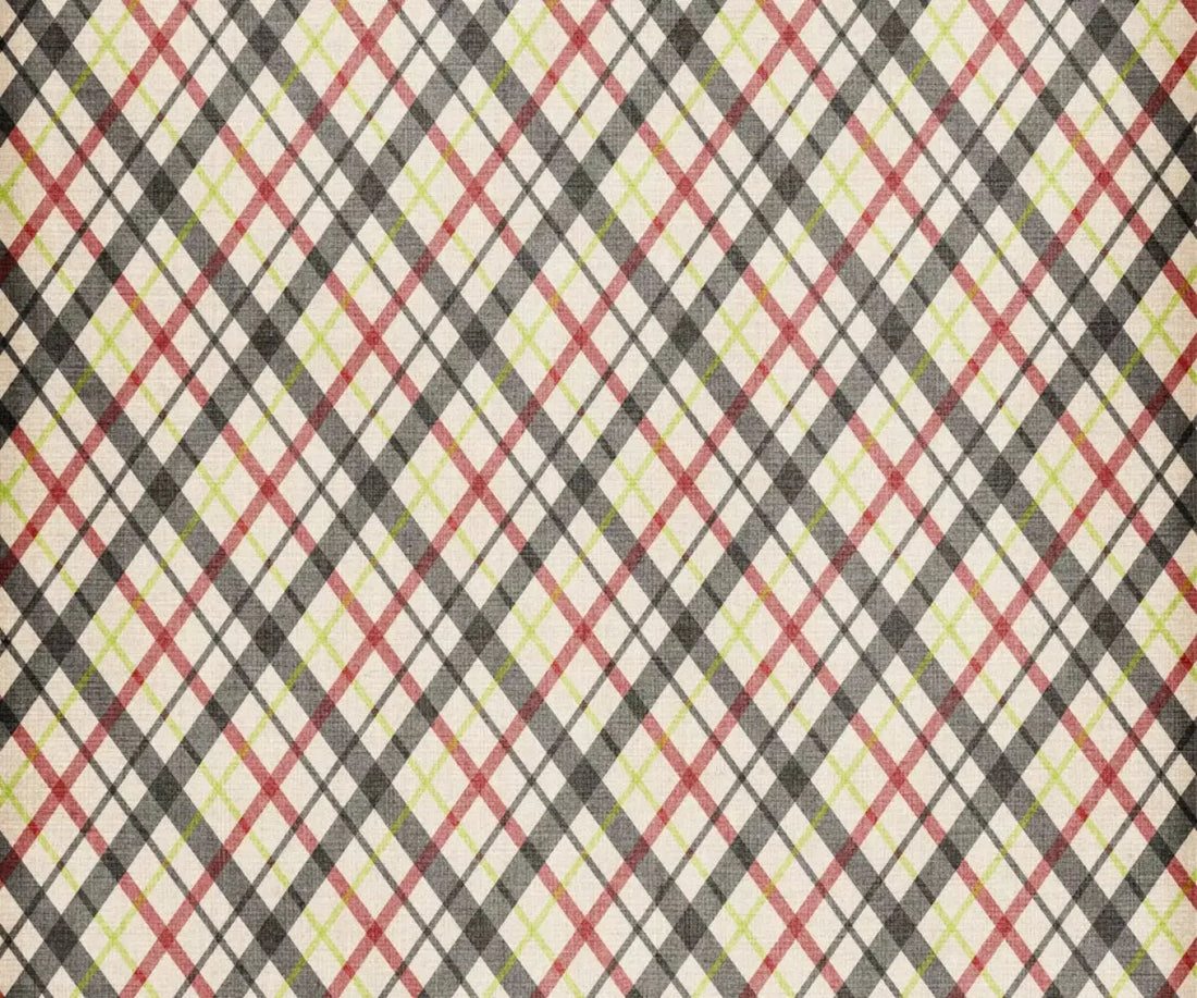 Plaid 5X42 Fleece ( 60 X 50 Inch ) Backdrop