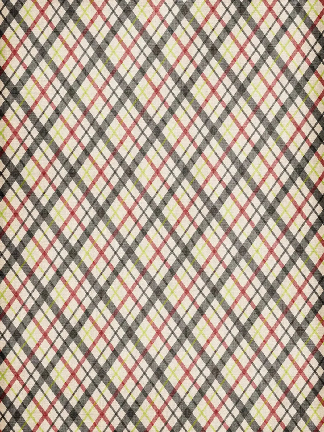 Plaid 8X10 Fleece ( 96 X 120 Inch ) Backdrop