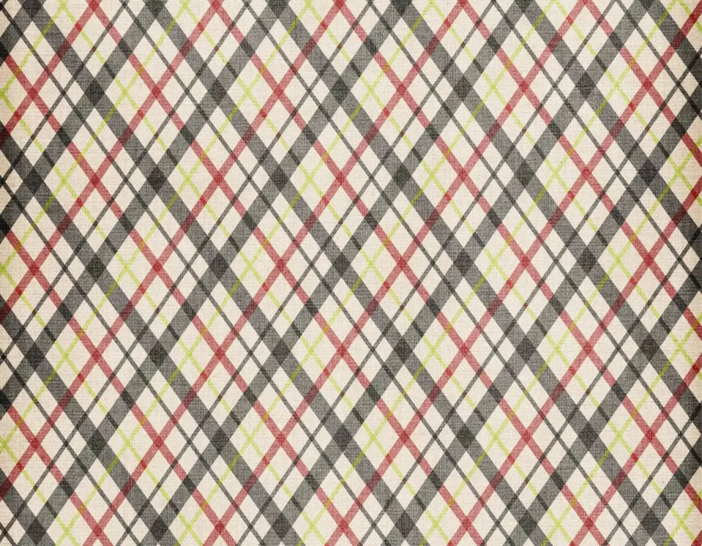 Plaid 8X6 Fleece ( 96 X 72 Inch ) Backdrop