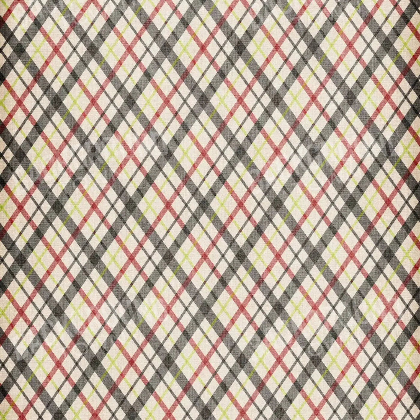 Plaid 8X8 Fleece ( 96 X Inch ) Backdrop