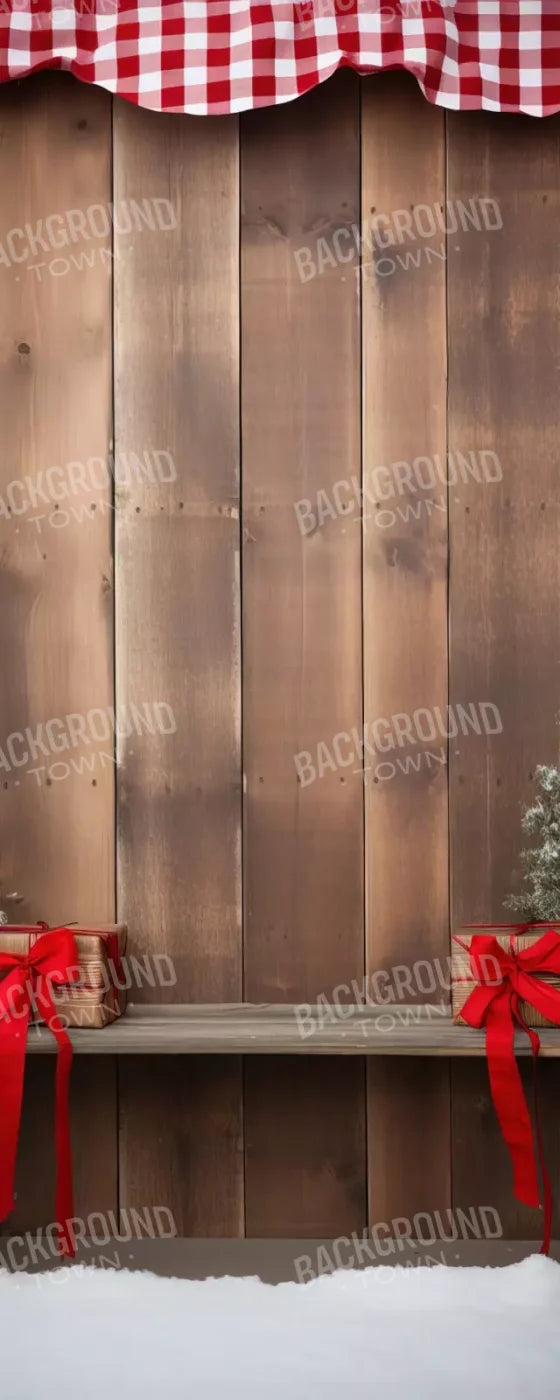 Plaid Tidings Iii 8’X20’ Ultracloth (96 X 240 Inch) Backdrop