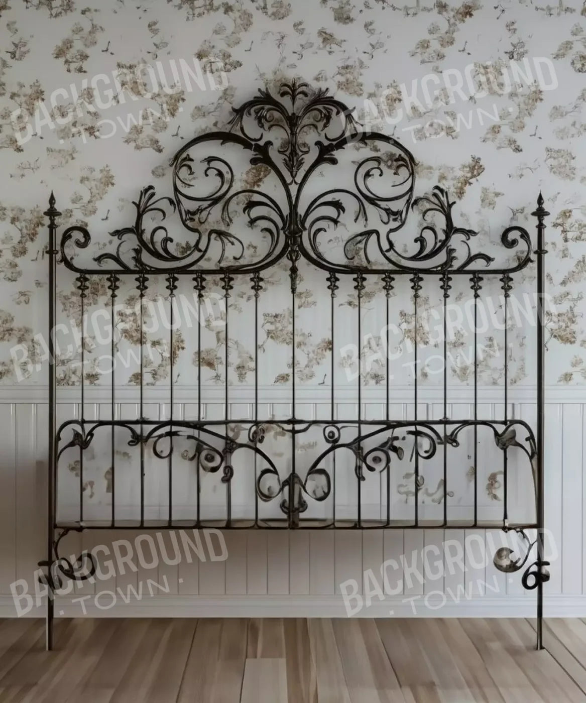 White, Black Backdrop for Photography