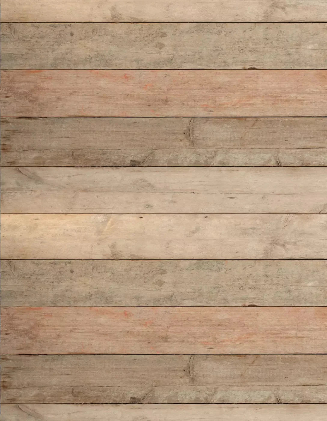 Planked Peach 6X8 Fleece ( 72 X 96 Inch ) Backdrop