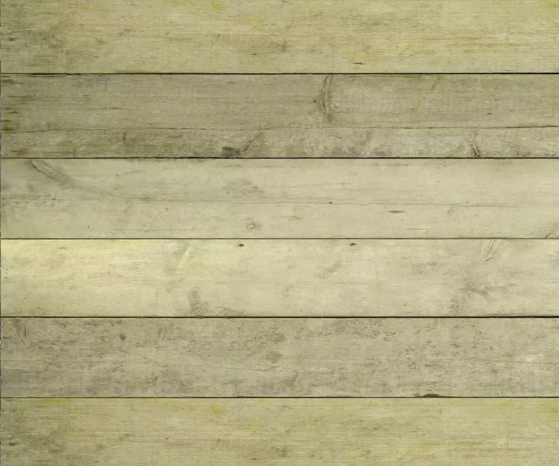 Planked Yellow 5X42 Fleece ( 60 X 50 Inch ) Backdrop