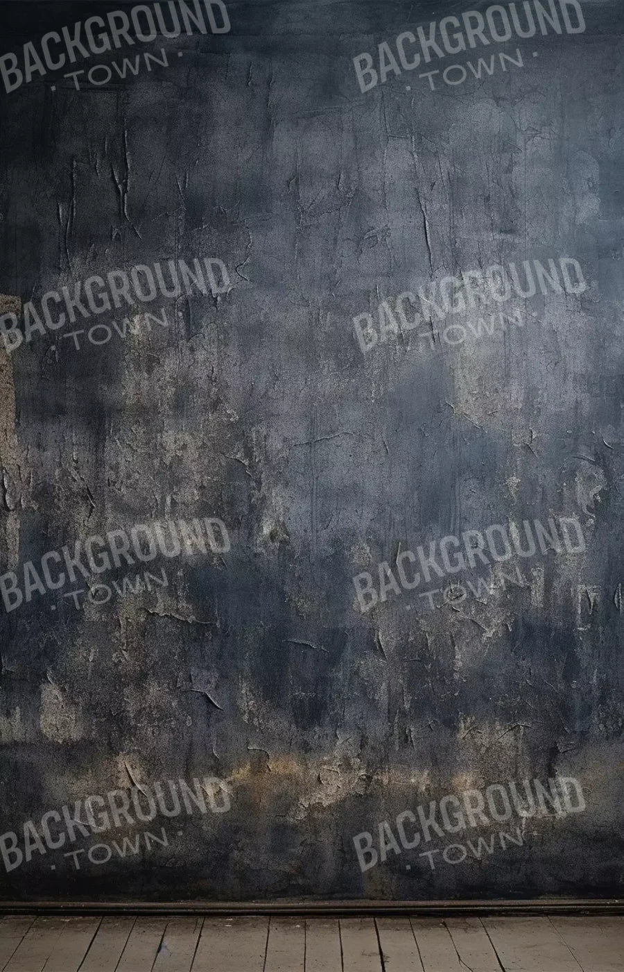 Plaster Wall Blue Ii 9’X14’ Ultracloth (108 X 168 Inch) Backdrop