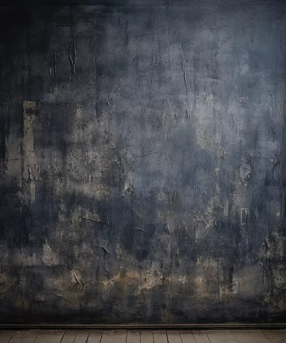 Wall, Blue Backdrop for Photography