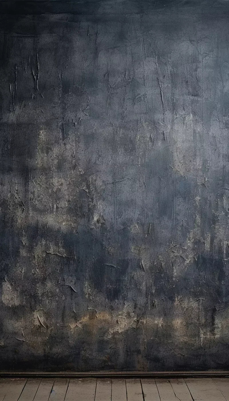 Plaster Wall Blue Ii 8’X14’ Ultracloth (96 X 168 Inch) Backdrop