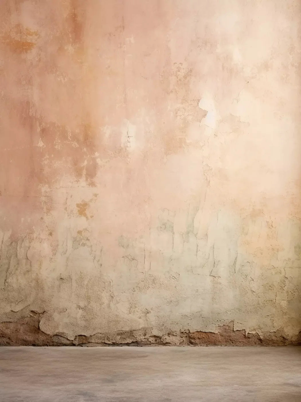 Plaster Wall Blush Ii 5’X6’8 Fleece (60 X 80 Inch) Backdrop