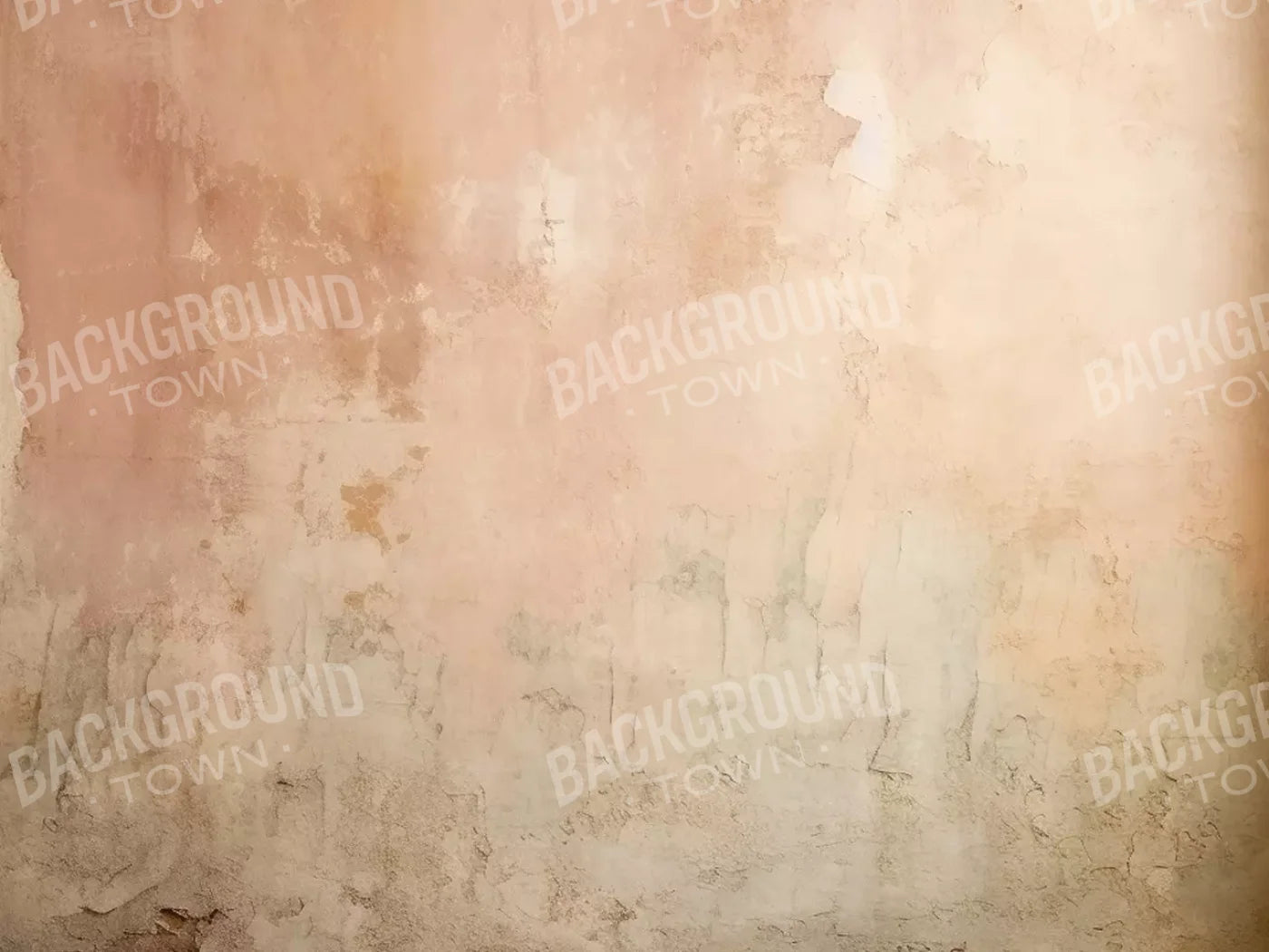 Plaster Wall Blush Ii 6’8X5’ Fleece (80 X 60 Inch) Backdrop