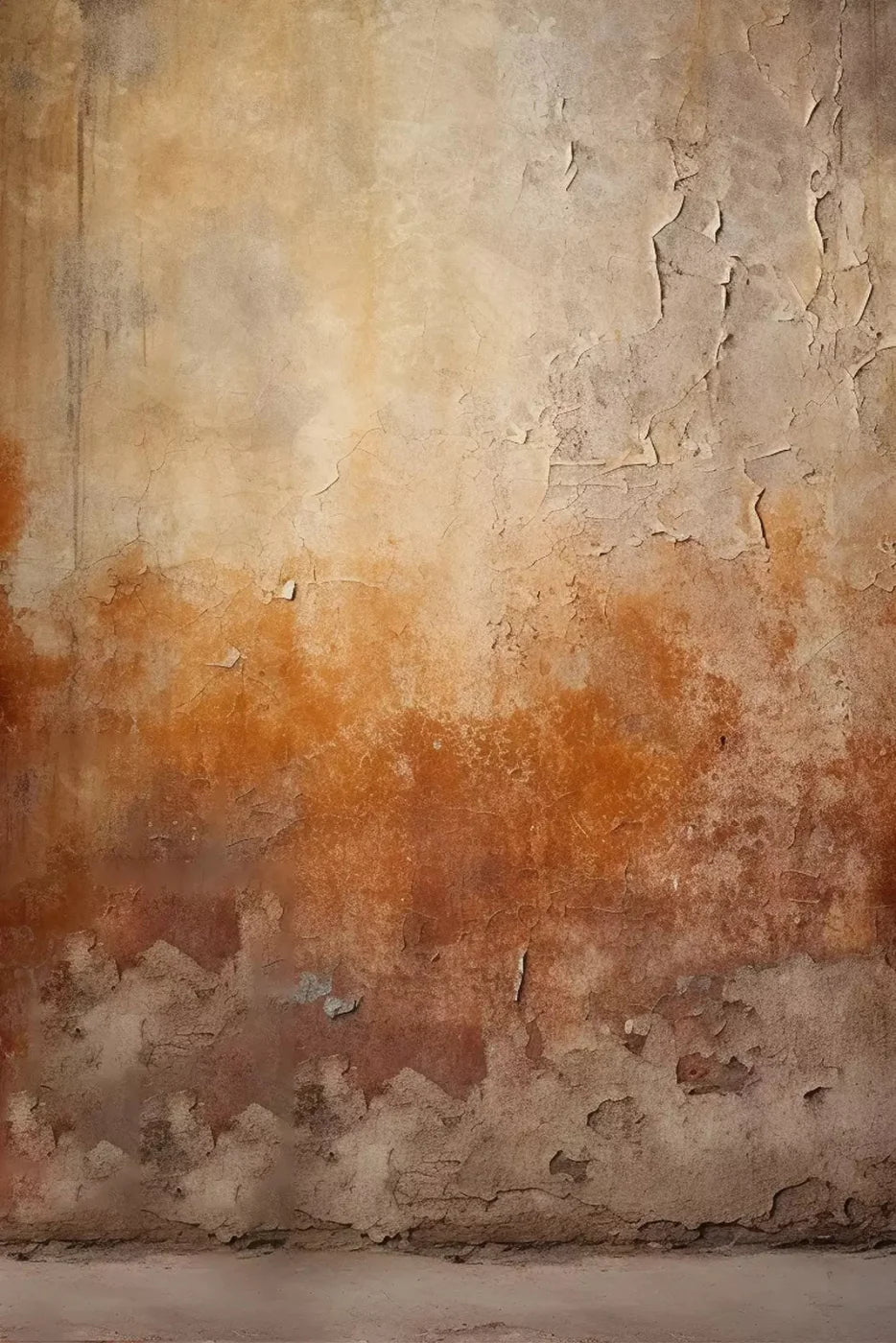 Plaster Wall Brown 5X8 Ultracloth ( 60 X 96 Inch ) Backdrop