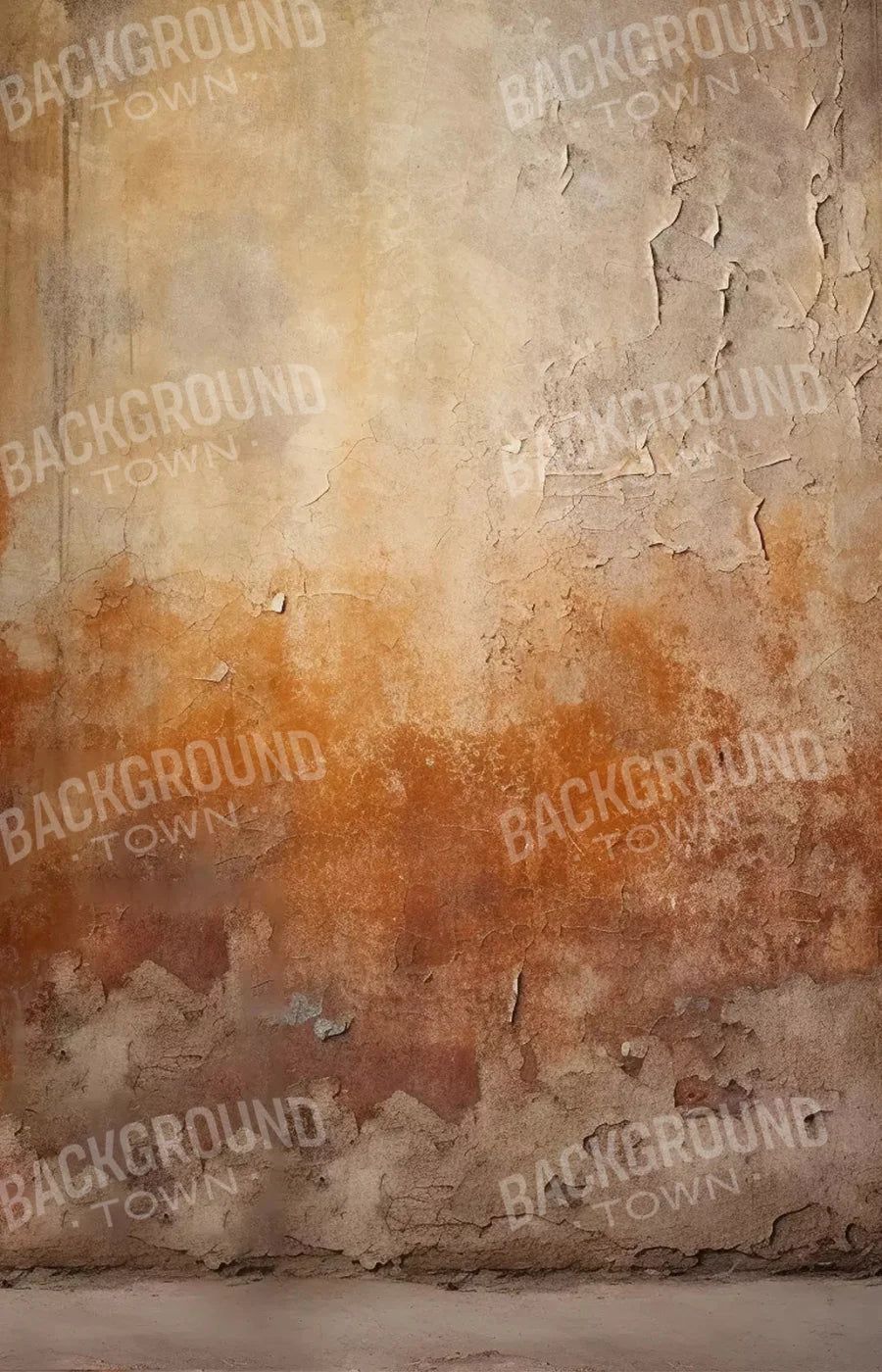 Plaster Wall Brown 8X12 Ultracloth ( 96 X 144 Inch ) Backdrop