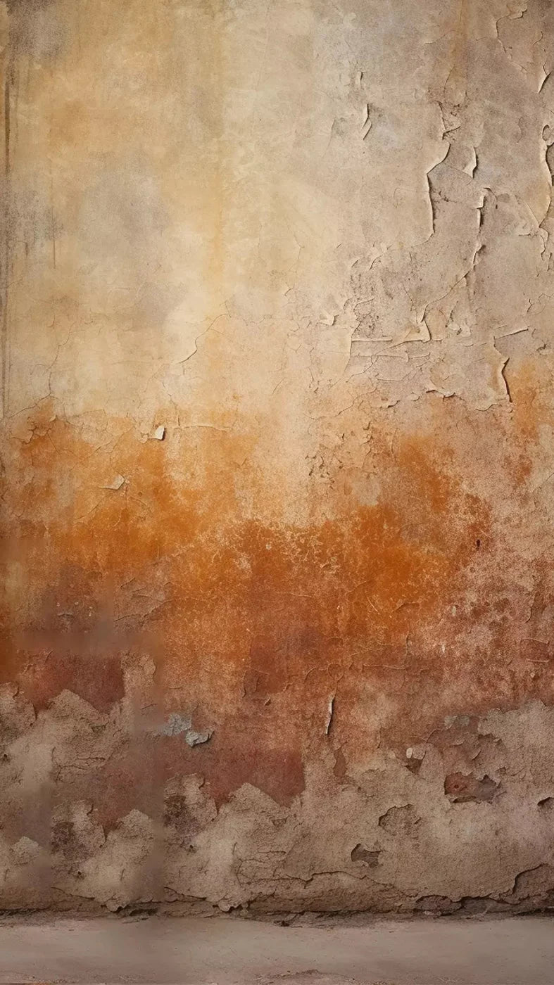Plaster Wall Brown 8X14 Ultracloth ( 96 X 168 Inch ) Backdrop
