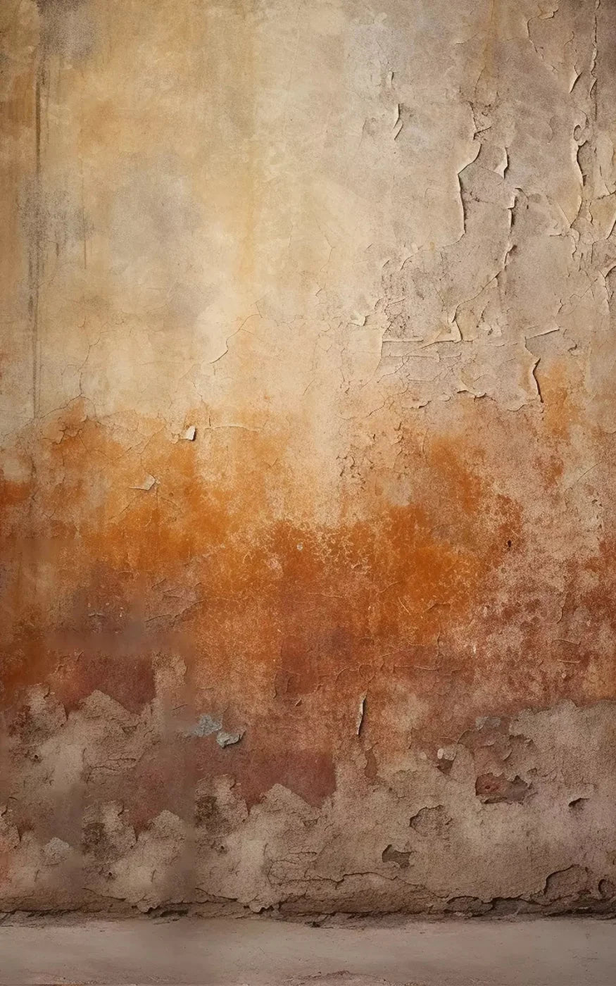 Plaster Wall Brown 9X14 Ultracloth ( 108 X 168 Inch ) Backdrop