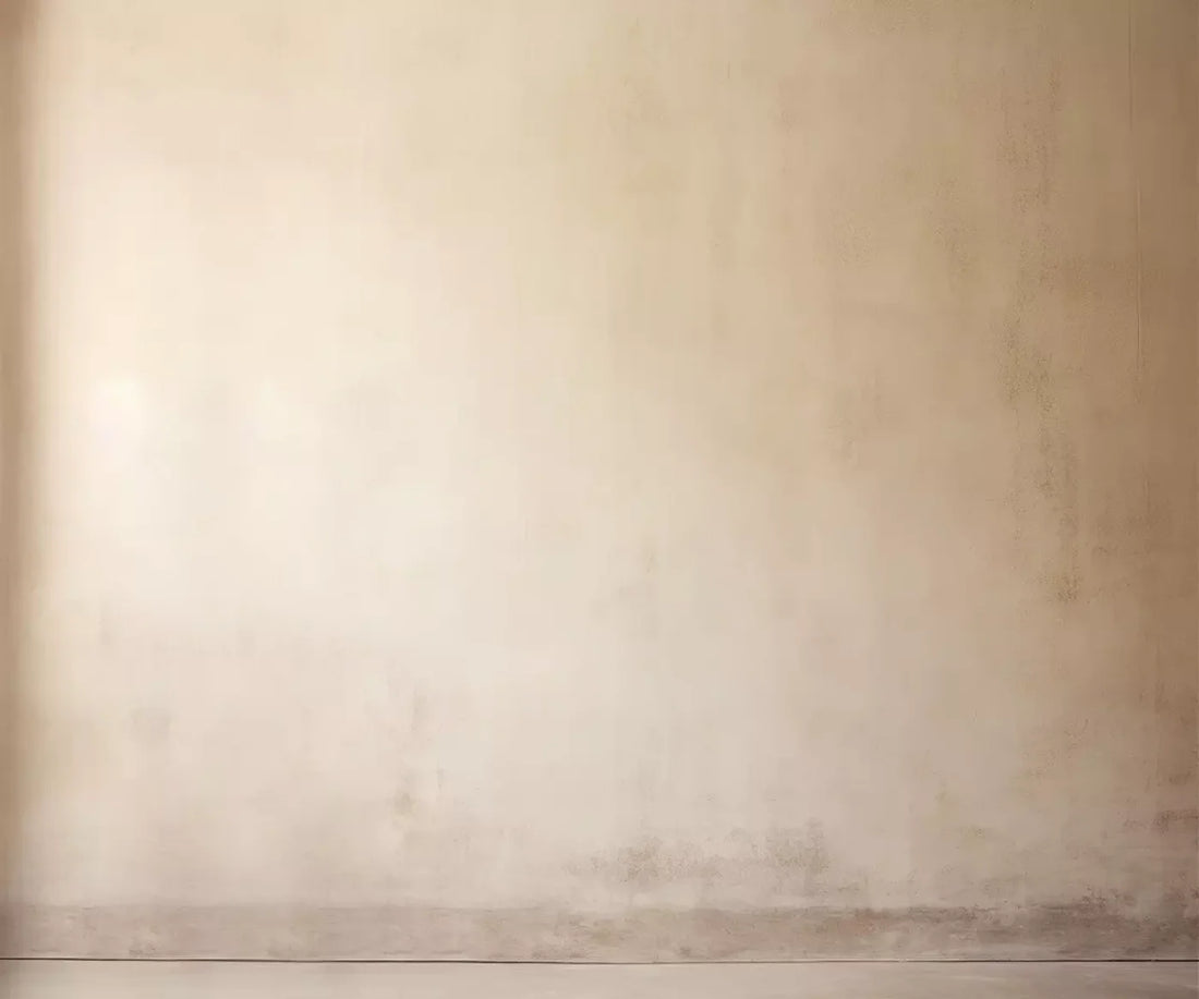 Plaster Wall Cream Ii 5’X4’2 Fleece (60 X 50 Inch) Backdrop