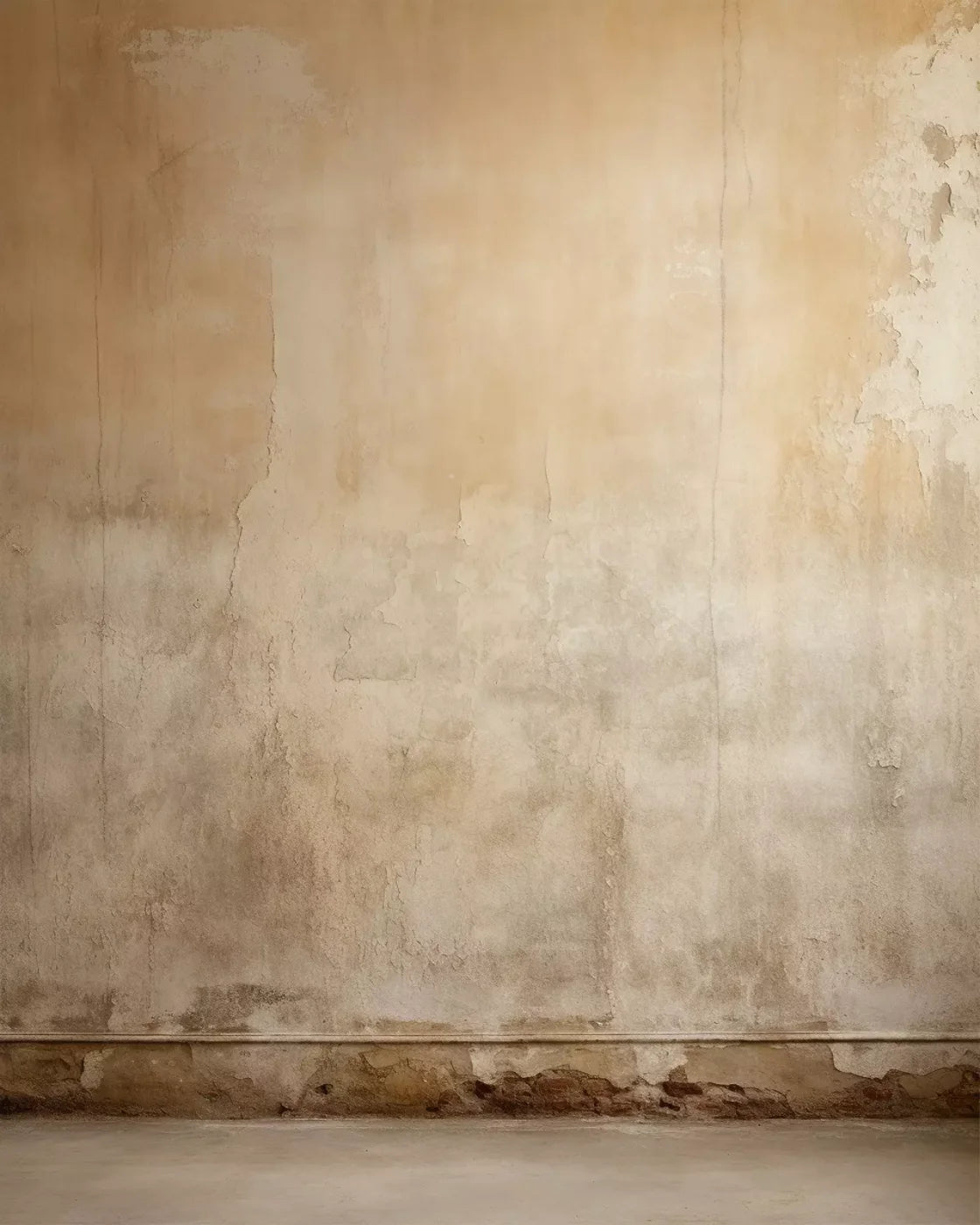 Plaster Wall Cream Iii 8’X10’ Fleece (96 X 120 Inch) Backdrop