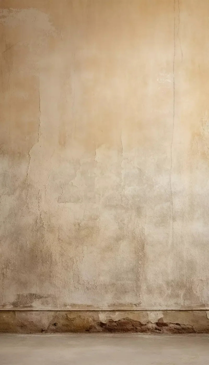 Plaster Wall Cream Iii 8’X14’ Ultracloth (96 X 168 Inch) Backdrop