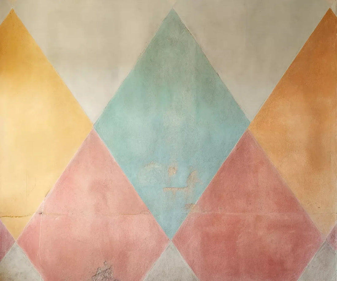 Plaster Wall Diamond I 5’X4’2 Fleece (60 X 50 Inch) Backdrop