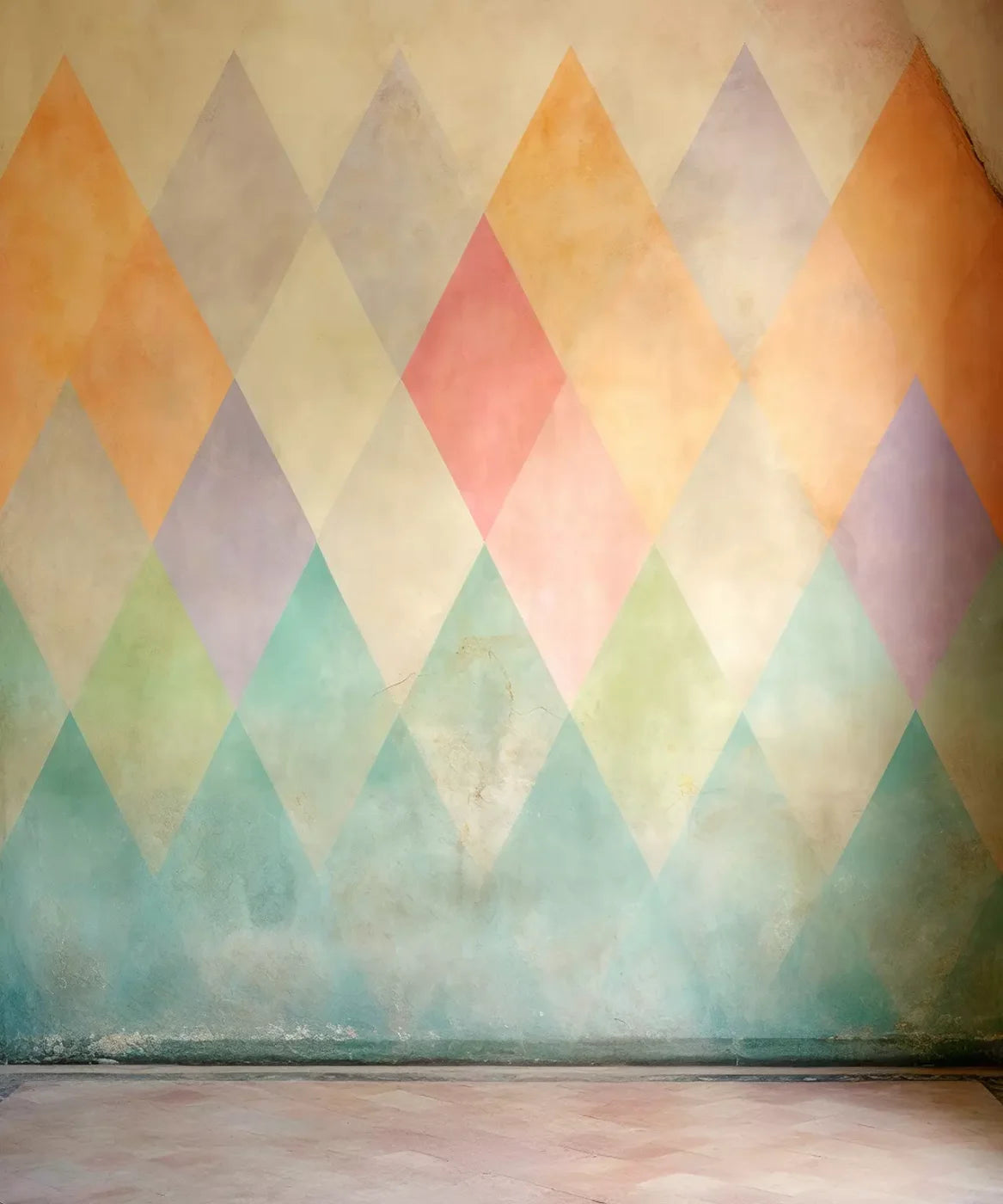 Wall , Green , Orange , Purple , Pink Backdrop for Photography