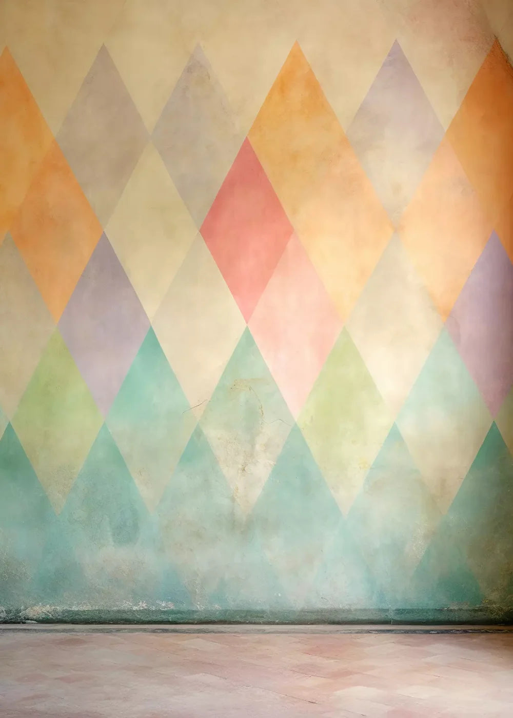 Plaster Wall Diamond Ii 5’X7’ Ultracloth (60 X 84 Inch) Backdrop