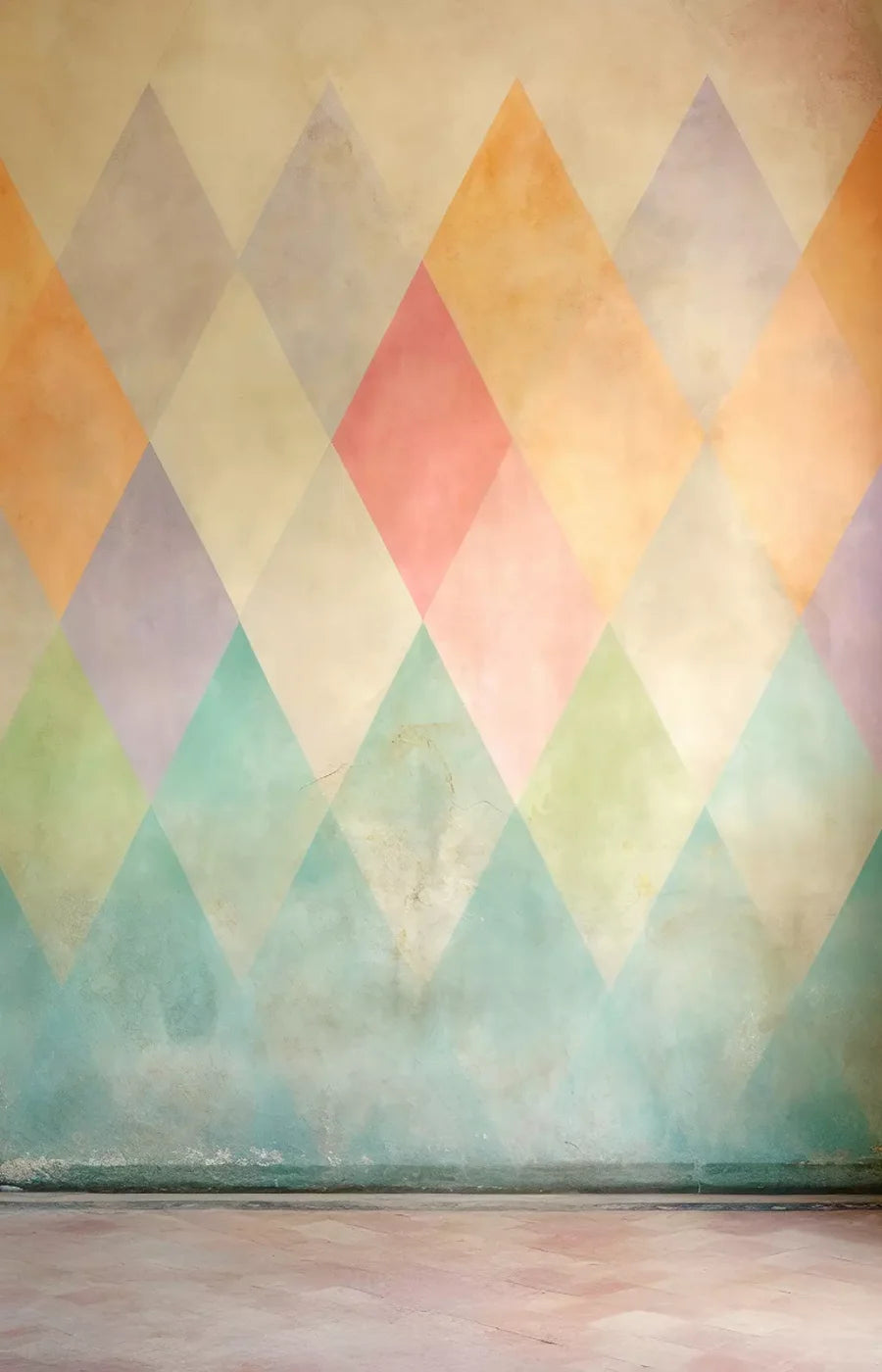 Plaster Wall Diamond Ii 9’X14’ Ultracloth (108 X 168 Inch) Backdrop