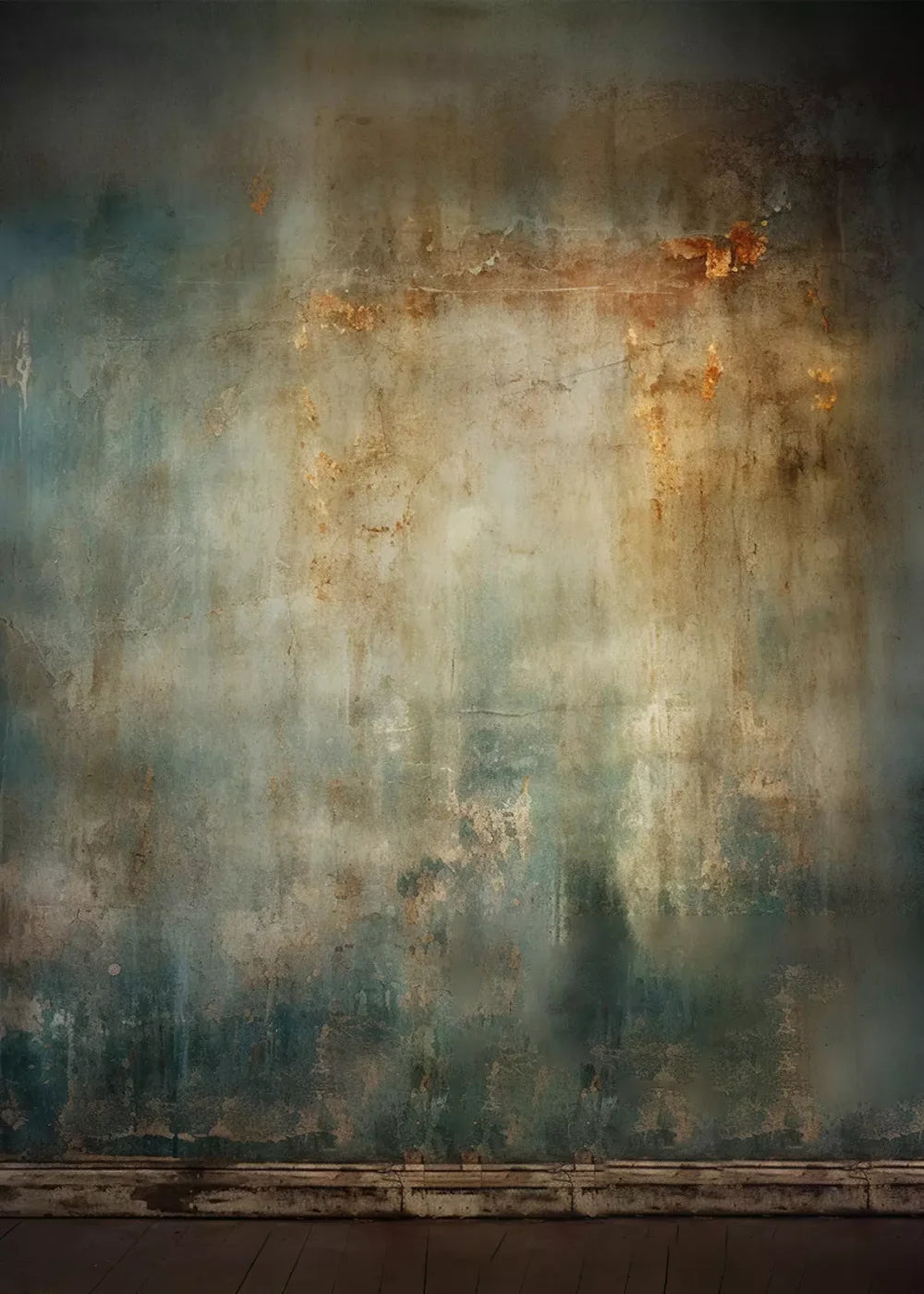 Plaster Wall Jade 5’X7’ Ultracloth (60 X 84 Inch) Backdrop