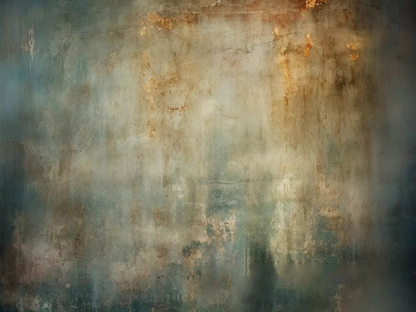 Plaster Wall Jade 6’8X5’ Fleece (80 X 60 Inch) Backdrop
