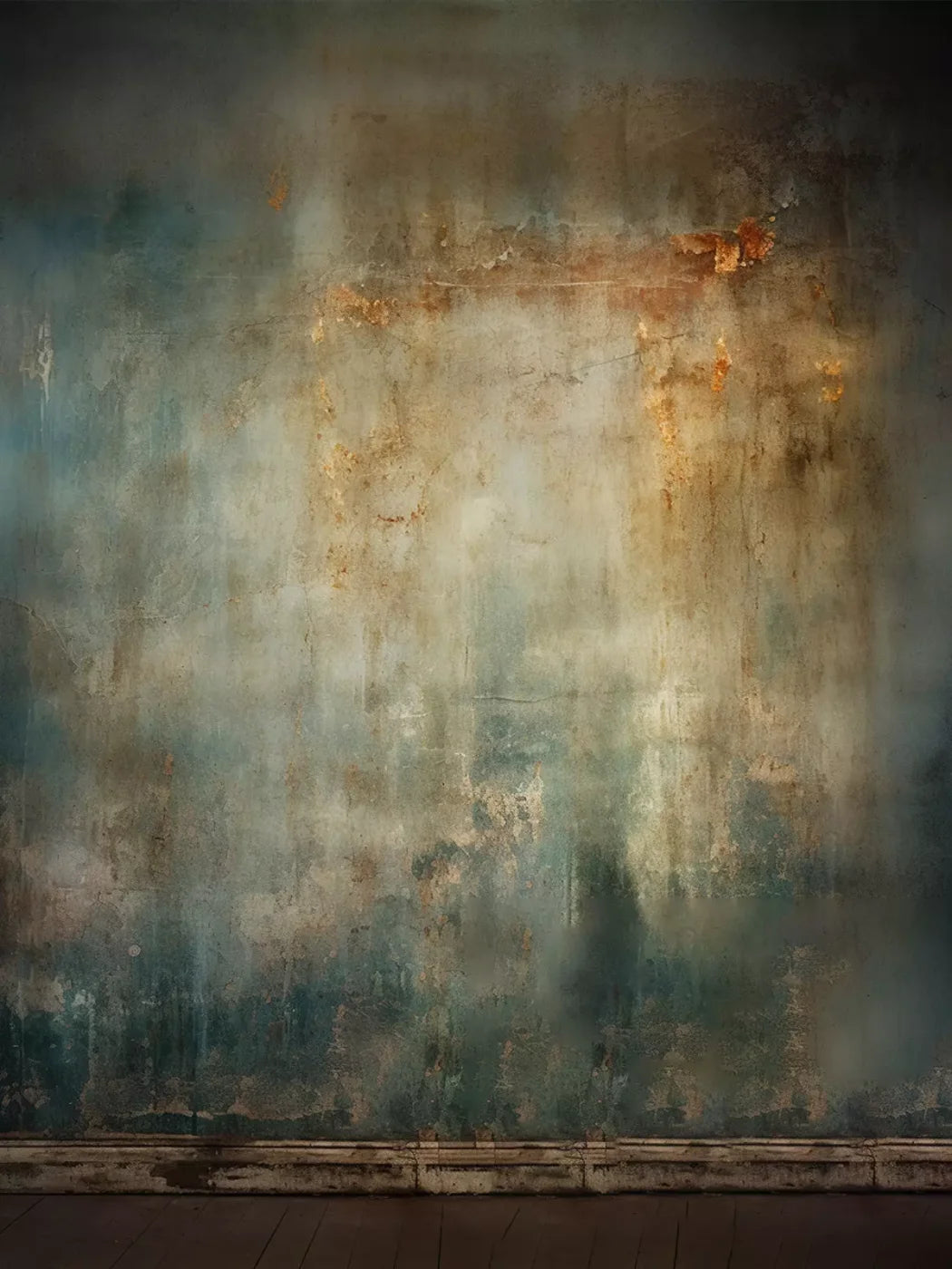 Plaster Wall Jade 6’X8’ Fleece (72 X 96 Inch) Backdrop
