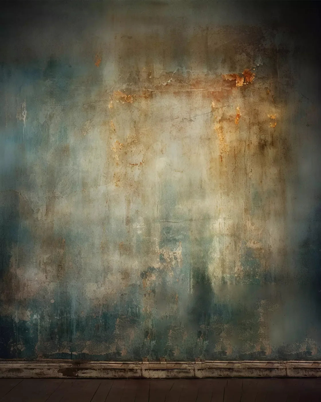 Plaster Wall Jade 8’X10’ Fleece (96 X 120 Inch) Backdrop