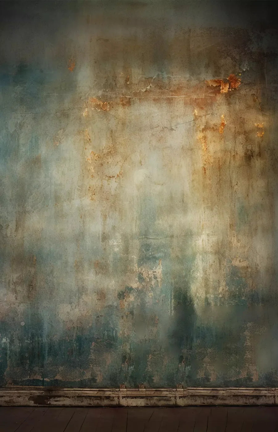 Plaster Wall Jade 9’X14’ Ultracloth (108 X 168 Inch) Backdrop