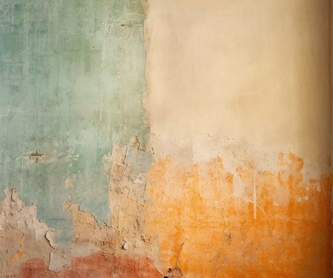 Plaster Wall Multi I 12’X10’ Ultracloth (144 X 120 Inch) Backdrop