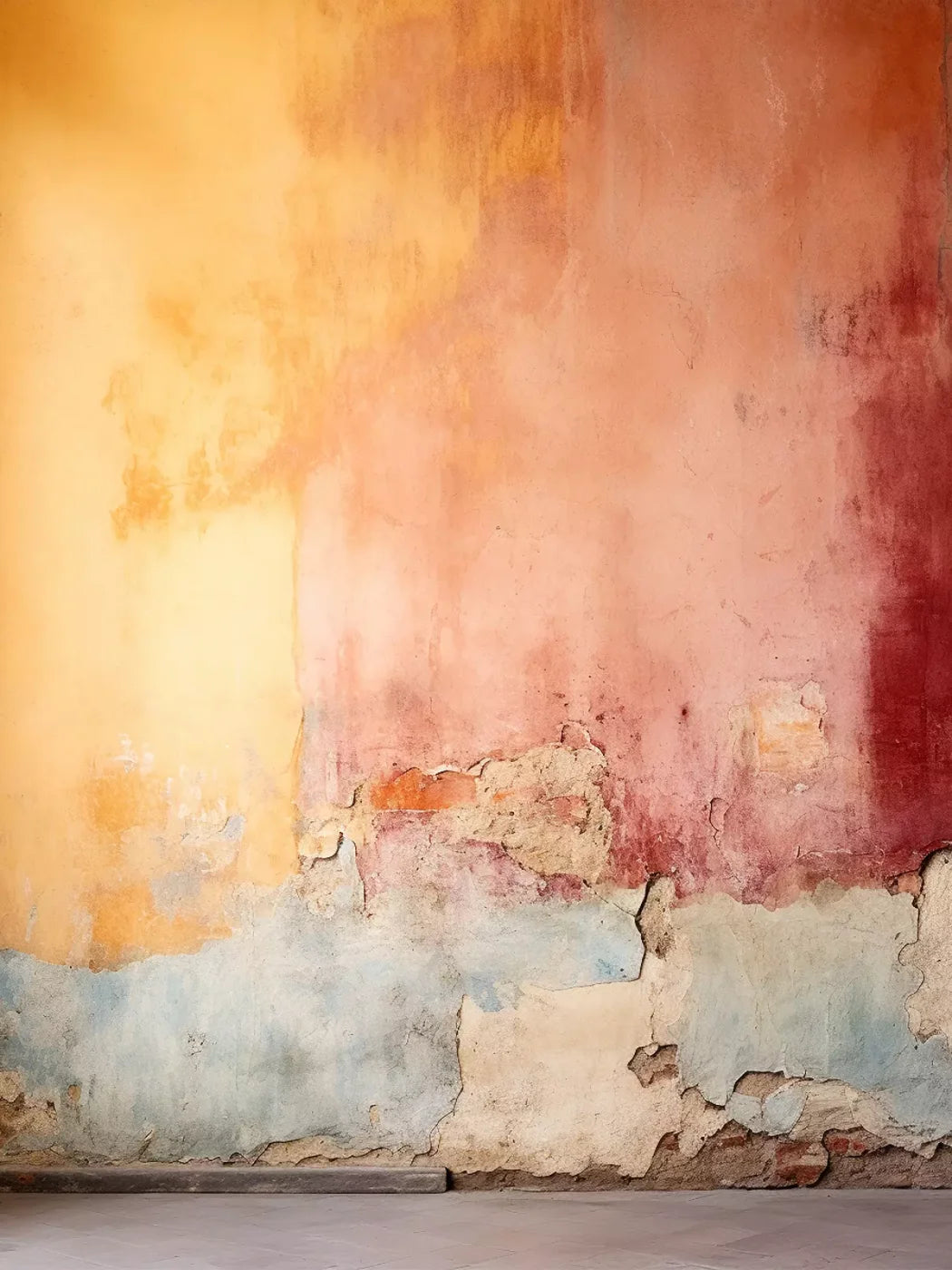 Plaster Wall Multi Ii 6’X8’ Fleece (72 X 96 Inch) Backdrop