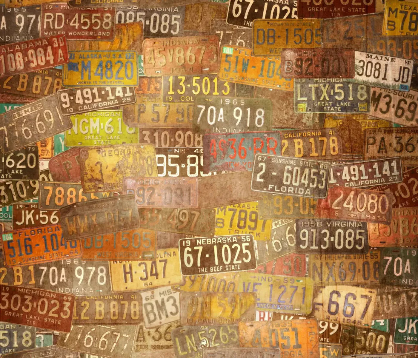 Platesvintage 12X10 Ultracloth ( 144 X 120 Inch ) Backdrop