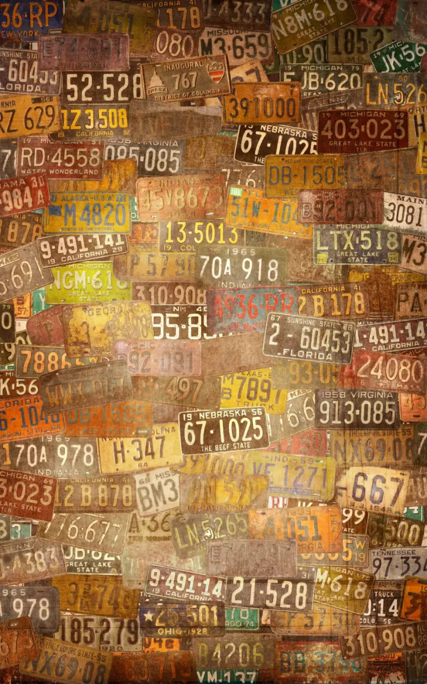 Platesvintage 9X14 Ultracloth ( 108 X 168 Inch ) Backdrop