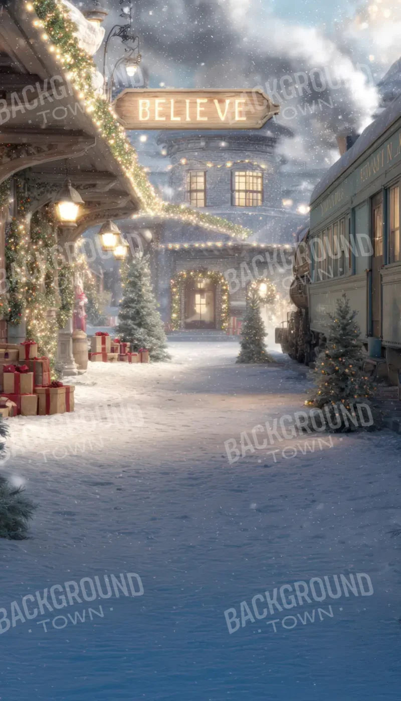 Polar Express 8’x14’ UltraCloth (96 x 168 inch) Backdrop