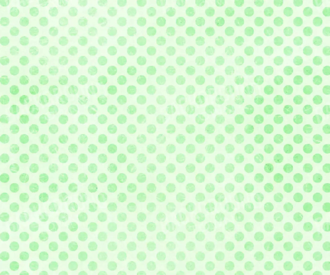 Polka Lime 5X42 Fleece ( 60 X 50 Inch ) Backdrop