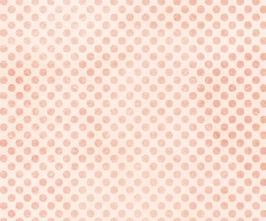 Polka Orange 5X42 Fleece ( 60 X 50 Inch ) Backdrop