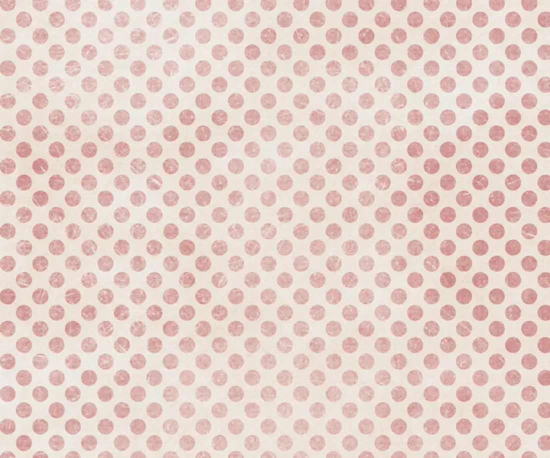 Polka Pink 5’X4’2’ Fleece (60 X 50 Inch) Backdrop