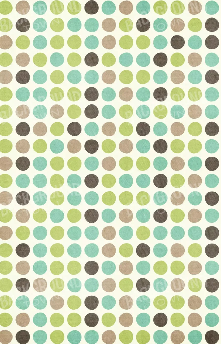 Polka Pistachio 8’X12’ Ultracloth (96 X 144 Inch) Backdrop