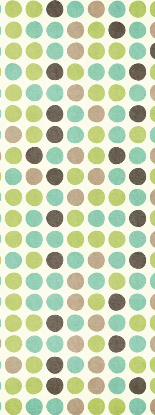 Polka Pistachio 8’X20’ Ultracloth (96 X 240 Inch) Backdrop