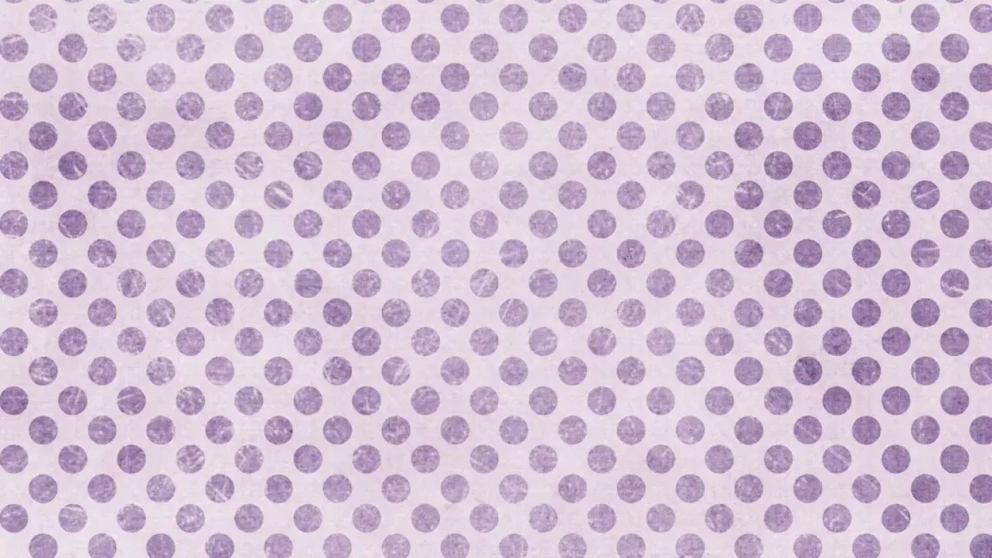 Polka Purple 14’X8’ Ultracloth (168 X 96 Inch) Backdrop