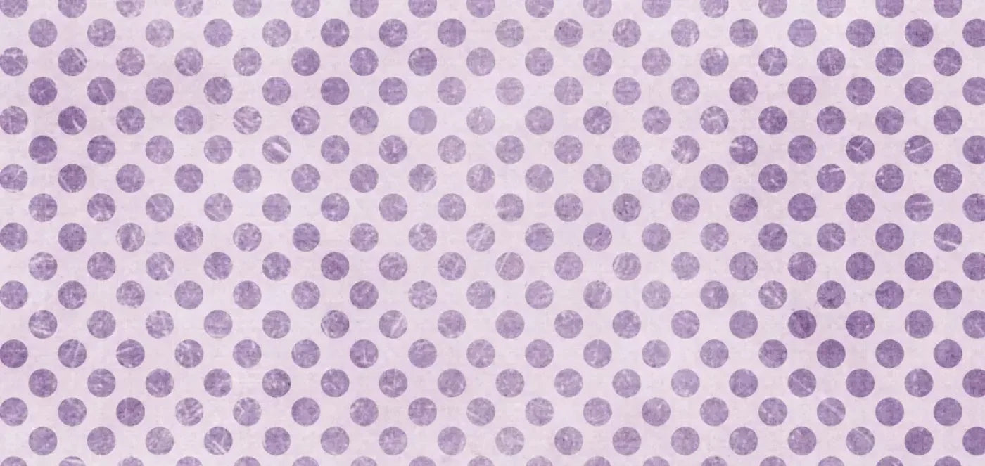 Polka Purple 16’X8’ Ultracloth (192 X 96 Inch) Backdrop