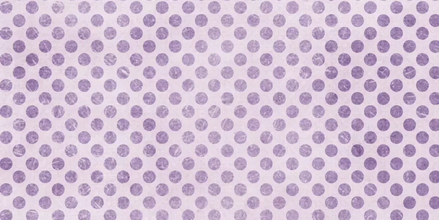 Polka Purple 20’X10’ Ultracloth (240 X 120 Inch) Backdrop