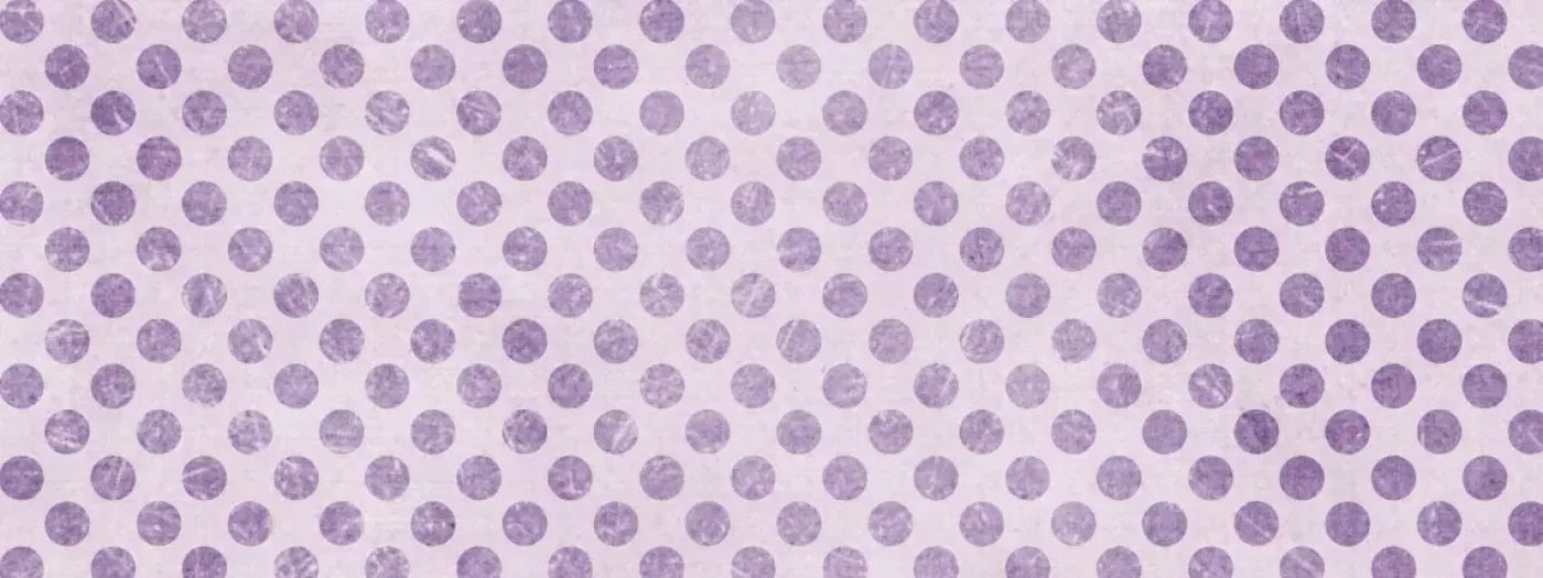 Polka Purple 20’X8’ Ultracloth (240 X 96 Inch) Backdrop