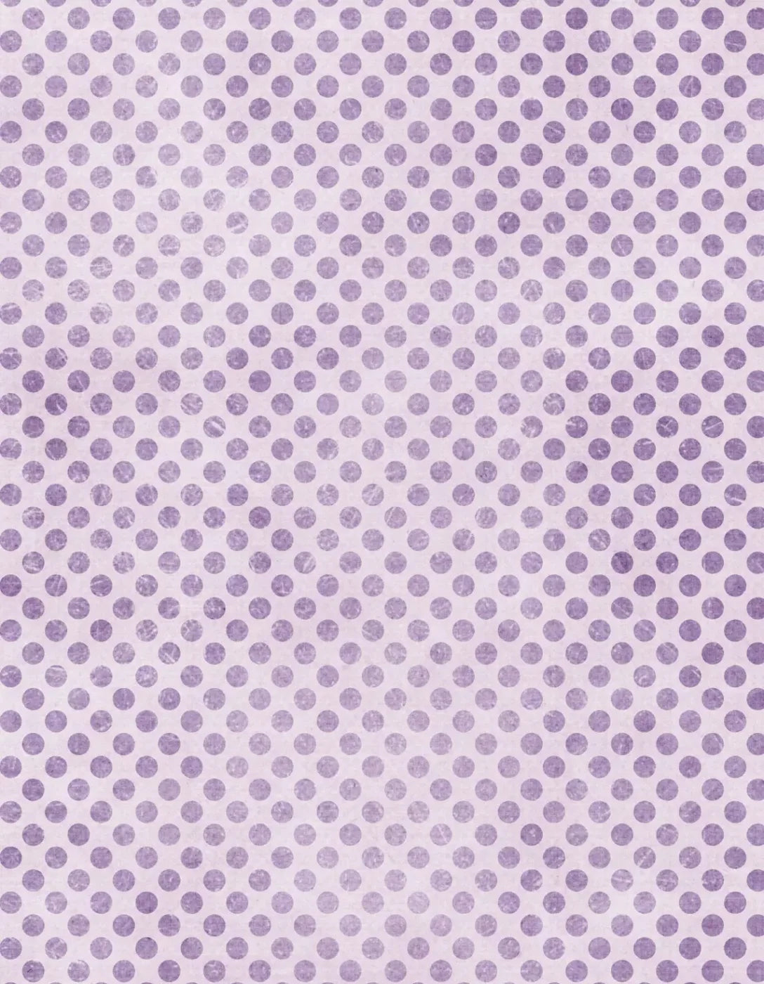 Polka Purple 6’X8’ Fleece (72 X 96 Inch) Backdrop
