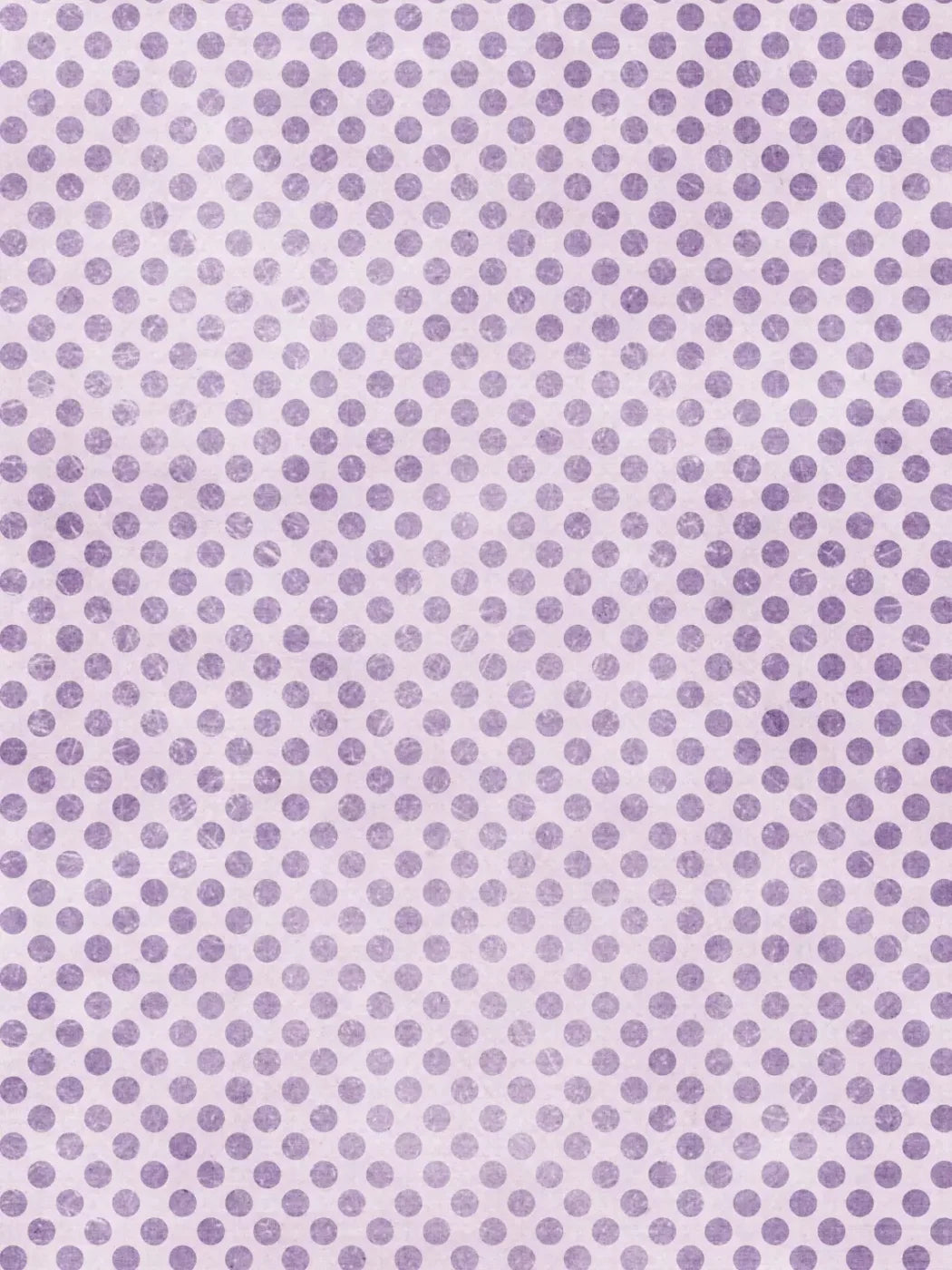Polka Purple 8’X10’ Fleece (96 X 120 Inch) Backdrop