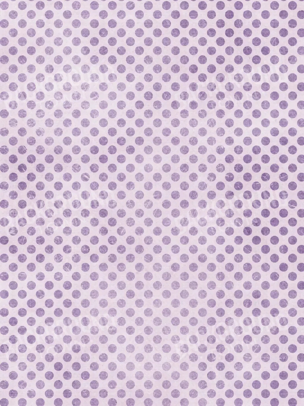 Polka Purple 8’X10’ Fleece (96 X 120 Inch) Backdrop
