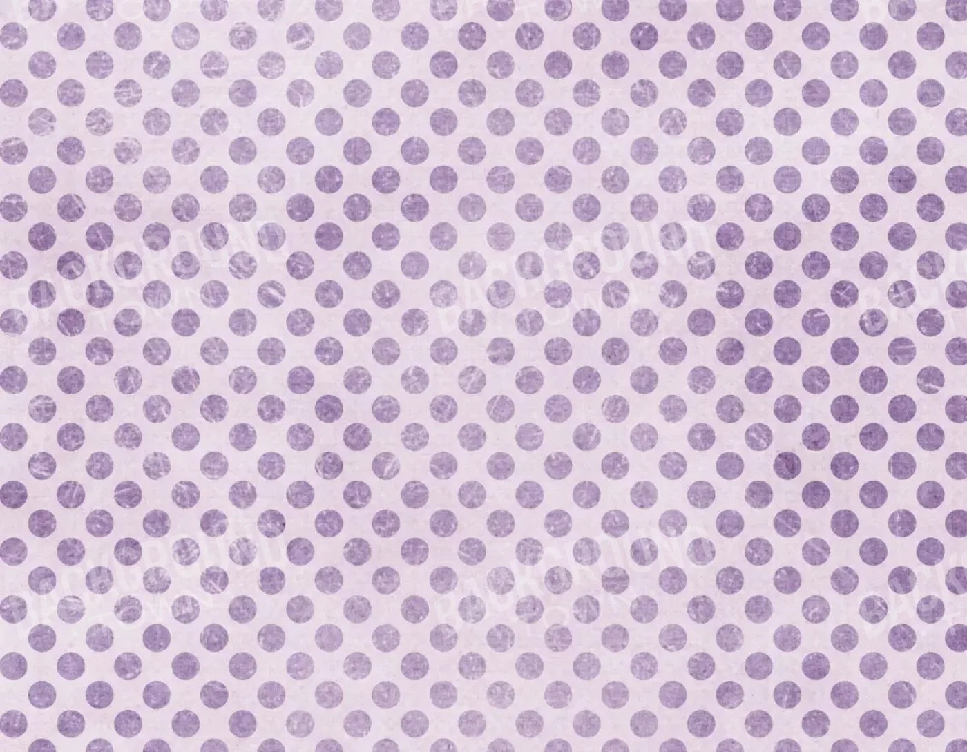 Polka Purple 8’X6’ Fleece (96 X 72 Inch) Backdrop