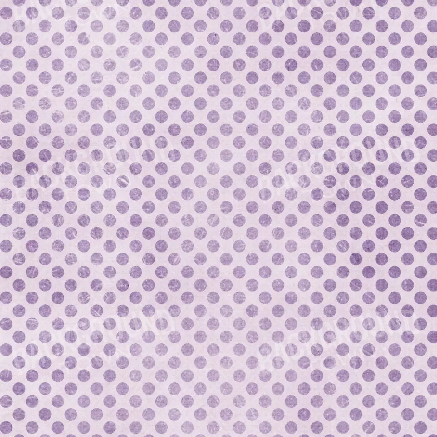 Polka Purple 8’X8’ Fleece (96 X Inch) Backdrop