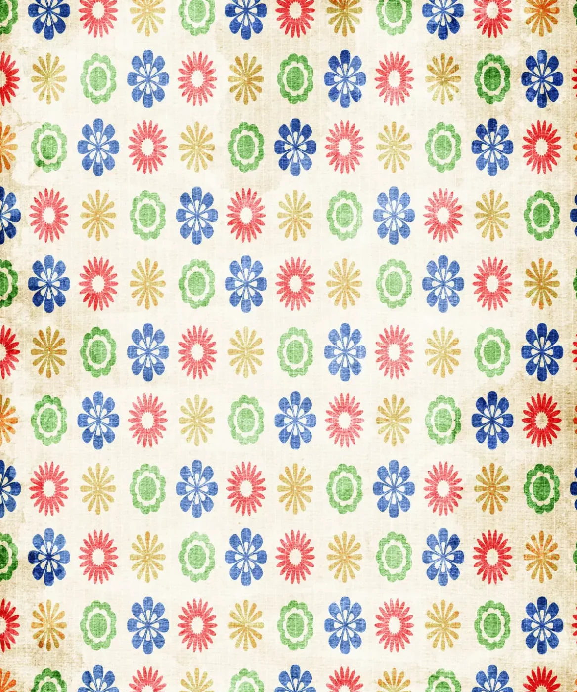 Beige Floral Backdrop for Photography